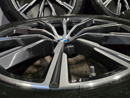BMW X5 G05 X6 G06 20 inch Winterbanden 7mm 740M velgen