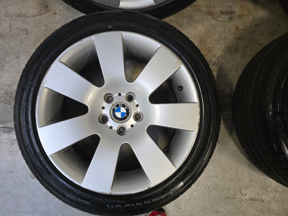 BMW 5 serie E60 E61 F10 F11 18 inch velgen zomerbanden 5x120