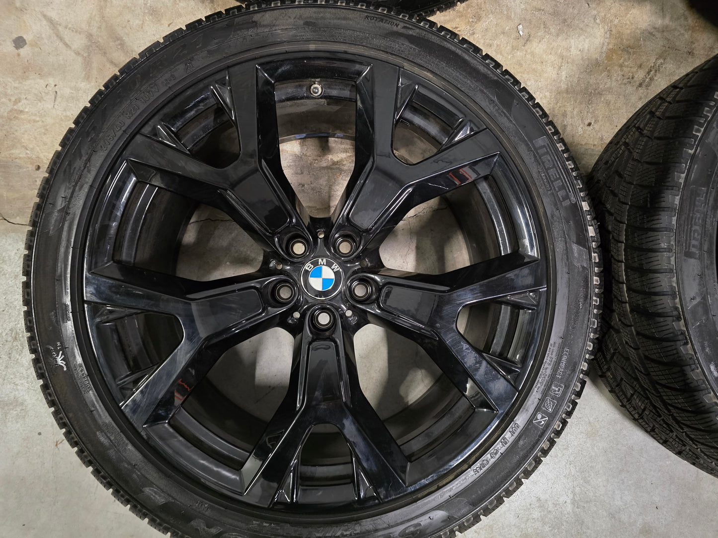 NIEUW BMW X5 G05 X6 G06 21 inch st 752 winterbanden 5x112