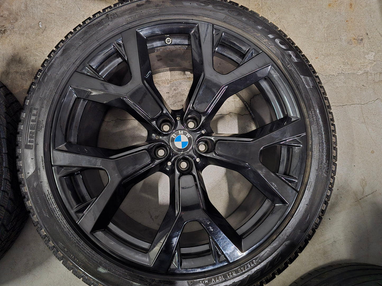 NIEUW BMW X5 G05 X6 G06 21 inch st 752 winterbanden 5x112