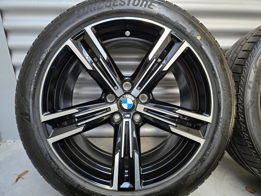 NIEUW BMW 18 inch BREEDSET 848M 3/4 serie G20 G21 G22 zomerbanden