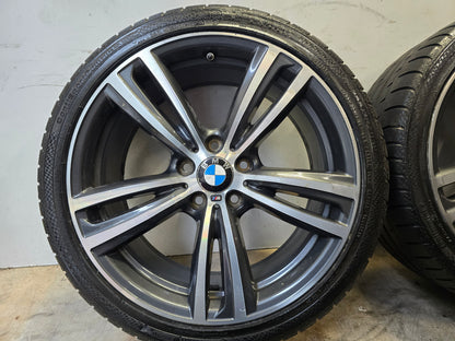 BMW 3 serie 4 serie 19 inch zomerbanden 442M Breedset