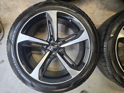 DEMO Audi Sport Q7 Q8 ETron 21 inch RS velgen zomerbanden