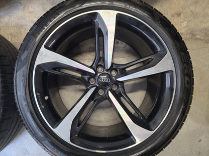 DEMO Audi Sport Q7 Q8 ETron 21 inch RS velgen zomerbanden