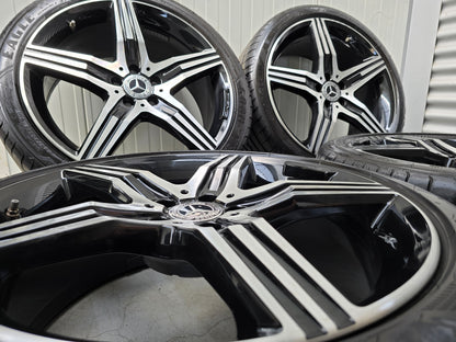 NIEUW Mercedes AMG S klasse 20 inch breedset zomerbanden
