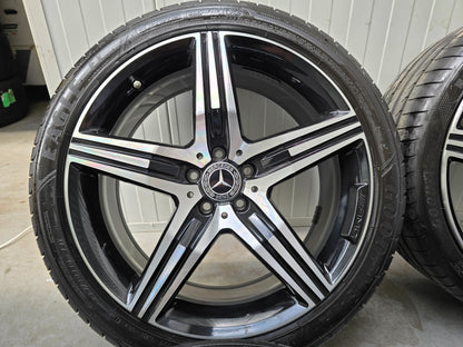 NIEUW Mercedes AMG S klasse 20 inch breedset zomerbanden