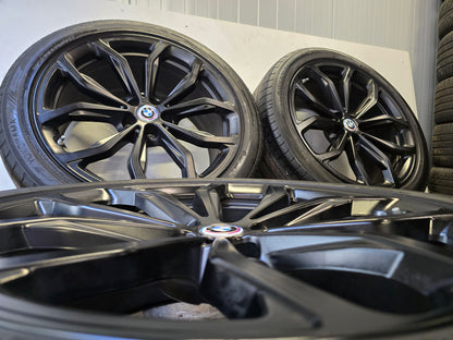 DEMO BMW X3 G01 X4 G02 695 20 inch zomerbanden breedset zwart