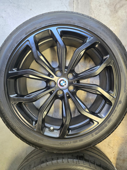 DEMO BMW X3 G01 X4 G02 695 20 inch zomerbanden breedset zwart