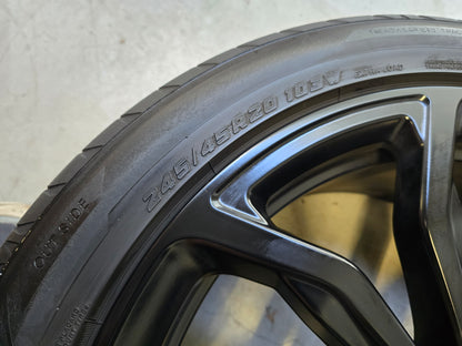 DEMO BMW X3 G01 X4 G02 695 20 inch zomerbanden breedset zwart