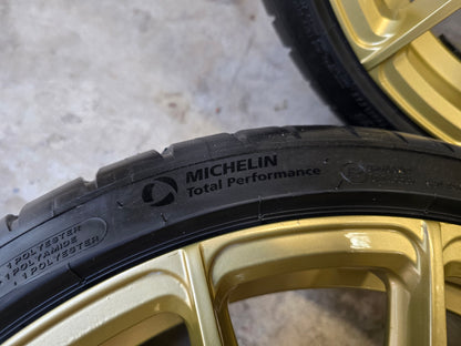 NIEUW Flow Forged 19 inch 5x112 1 serie Golf Caddy zomerbanden