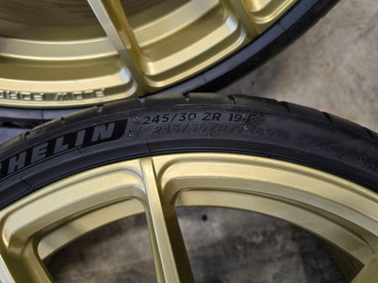 NIEUW Flow Forged 19 inch 5x112 1 serie Golf Caddy zomerbanden