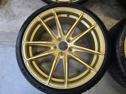 NIEUW Flow Forged 19 inch 5x112 1 serie Golf Caddy zomerbanden