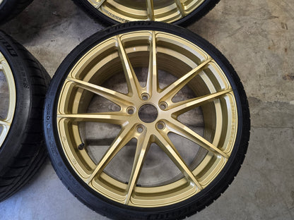 NIEUW Flow Forged 19 inch 5x112 1 serie Golf Caddy zomerbanden