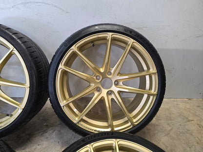 NIEUW Flow Forged 19 inch 5x112 1 serie Golf Caddy zomerbanden