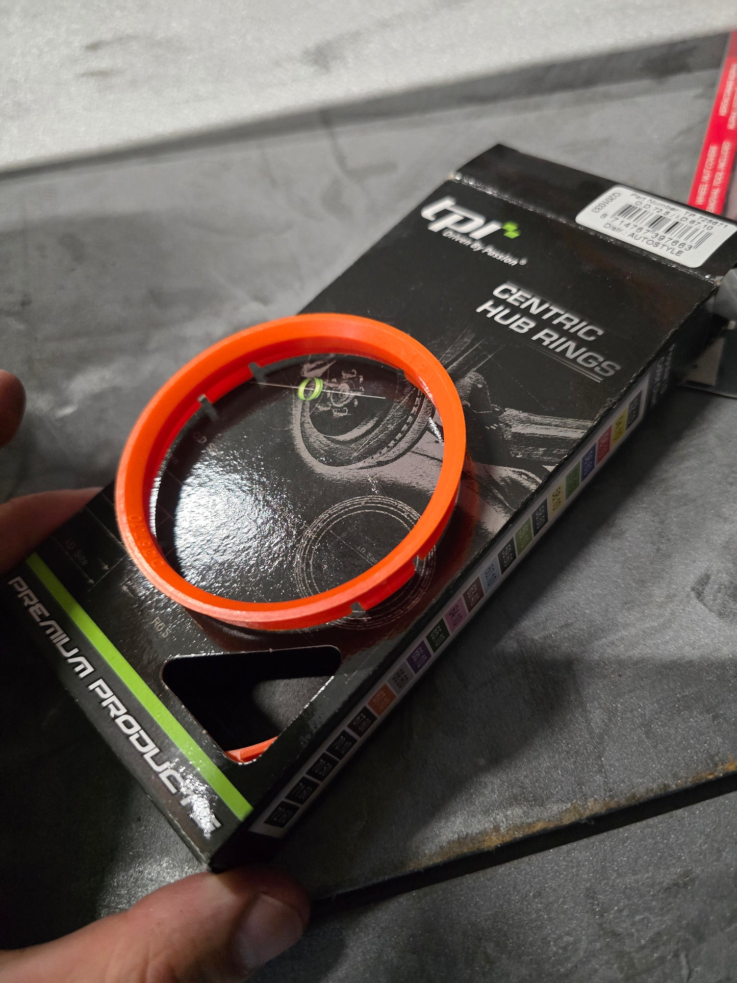 Centreerringen TPI ringen 72.6 - 67.1 Premium hoge kwaliteit