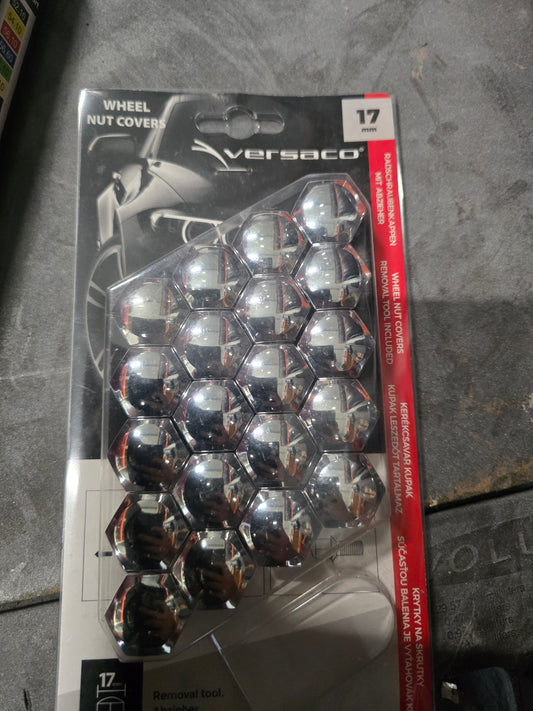 Wielbout cover wheelnut covers chrome 17mm styling