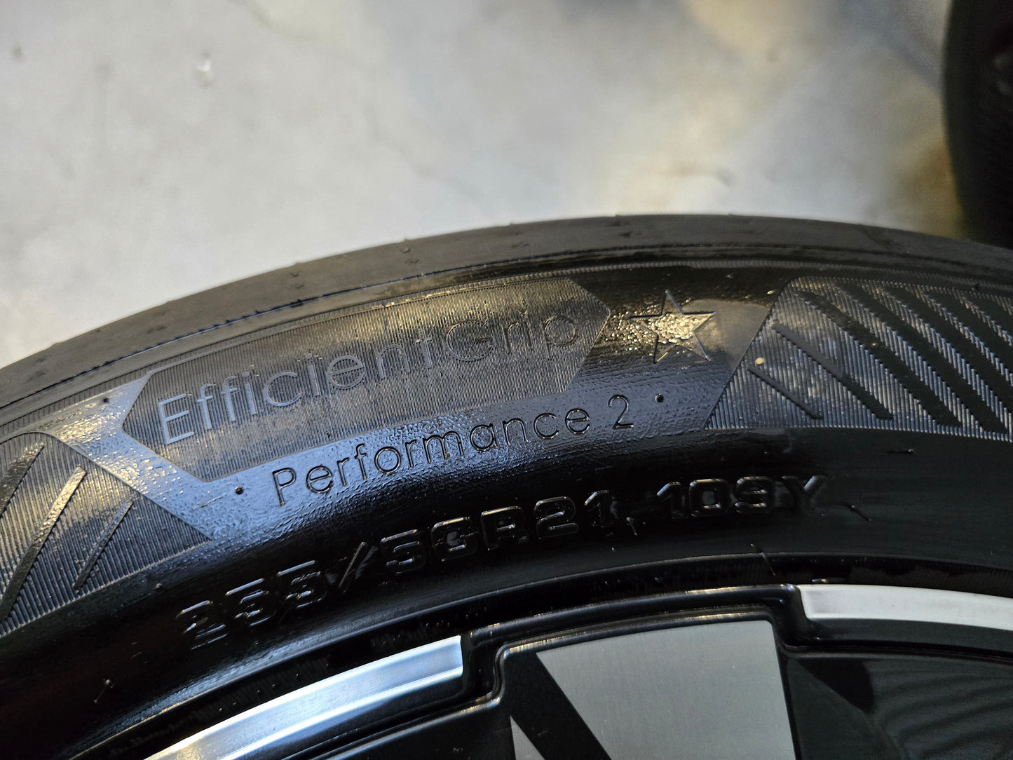 Demo BMW IX 21 inch velgen zomerbanden 1011 velgen