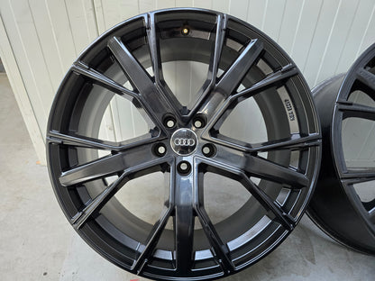 Audi RS5 S5 A5 20 inch velgen 5x112 full black