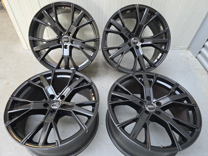 Audi RS5 S5 A5 20 inch velgen 5x112 full black