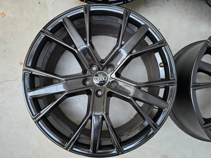 Audi RS5 S5 A5 20 inch velgen 5x112 full black