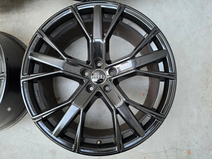 Audi RS5 S5 A5 20 inch velgen 5x112 full black