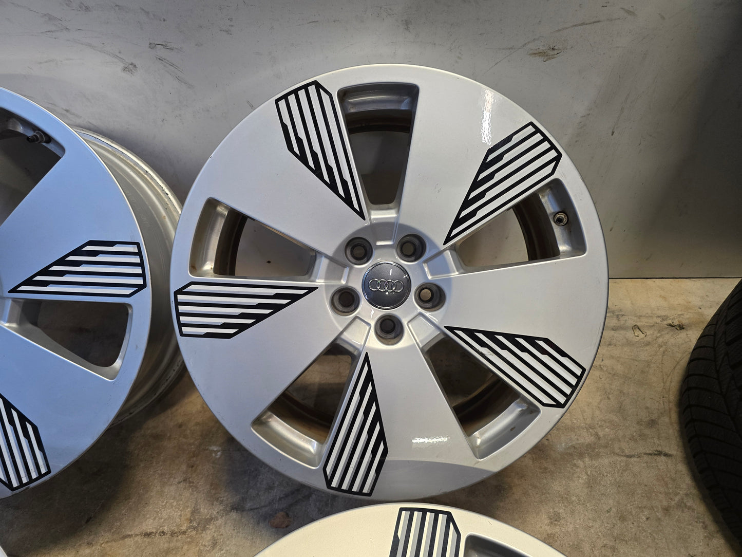 Demo Audi Q3 A5 A6 E-Tron 19 inch velgen Audi Sport