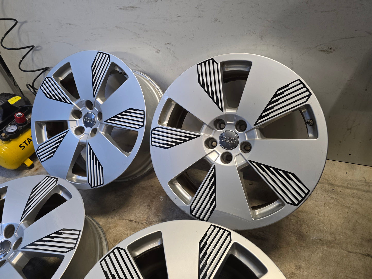 Demo Audi Q3 A5 A6 E-Tron 19 inch velgen Audi Sport