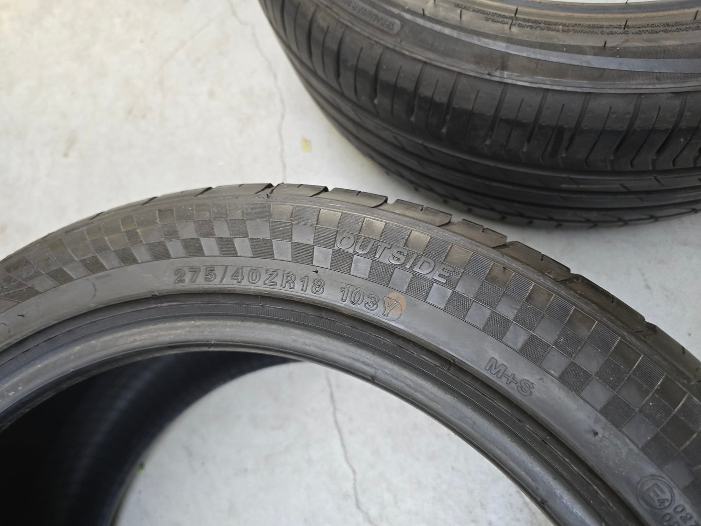 Goodride Zomerbanden breedset 245/40R18 & 275/40R18 NIEUWSTAAT