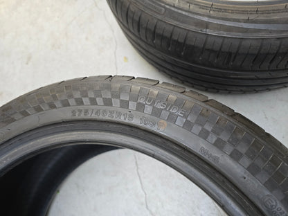 Goodride Zomerbanden breedset 245/40R18 & 275/40R18 NIEUWSTAAT