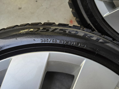 VW Caddy Golf Passat Jetta Audi A3 17 inch winterbanden 5x112 7mm