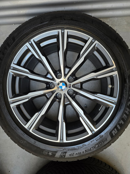 BMW X5 G05 X6 G06 20 inch Winterbanden 7mm 740M velgen