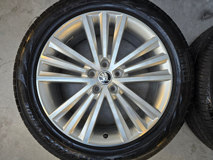 Demo 19 inch zomerbanden Skoda Kodiaq Tiguan Q3 Tarraco