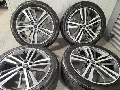 NIEUW Audi Q5 A6 e-tron  20 inch zomerbanden Sport velgen 5x112