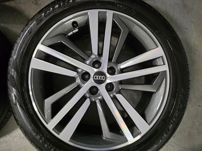 NIEUW Audi Q5 A6 e-tron  20 inch zomerbanden Sport velgen 5x112