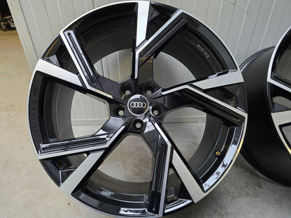 Audi E-Tron Q7 21 inch 9.5J ET36 5x112 velgen Diamond cut