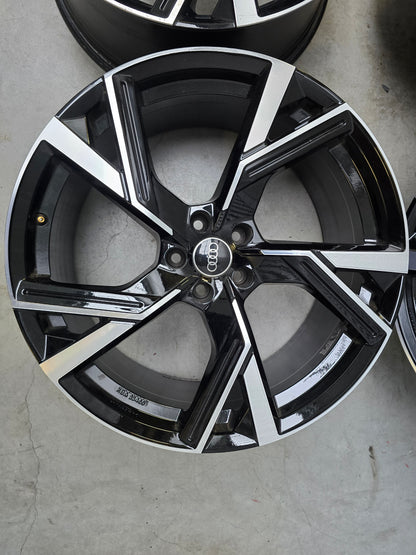 Audi E-Tron Q7 21 inch 9.5J ET36 5x112 velgen Diamond cut