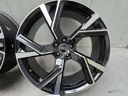 Audi E-Tron Q7 21 inch 9.5J ET36 5x112 velgen Diamond cut