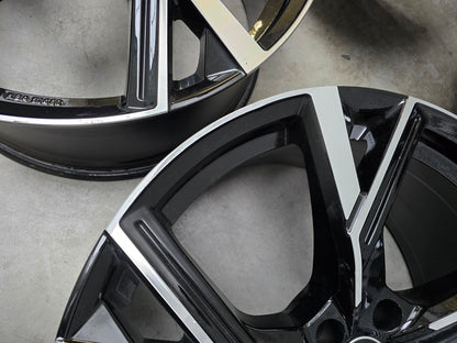 Audi E-Tron Q7 21 inch 9.5J ET36 5x112 velgen Diamond cut