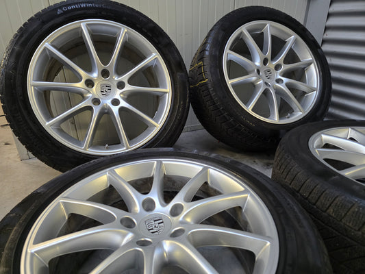 Porsche Cayenne Coupe E3 20 inch winterbanden breedset