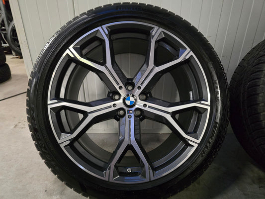 BMW X5 G05 X6 G06 21 inch Breedset 741M Winterbanden Demo 7mm