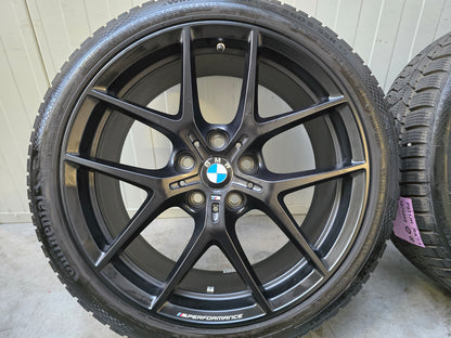 Demo BMW 1 serie F40 F70 2 serie 18 inch 554M velgen winterbanden 8mm