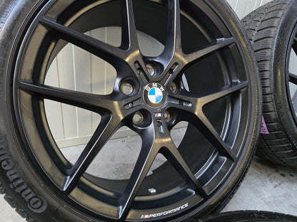 Demo BMW 1 serie F40 F70 2 serie 18 inch 554M velgen winterbanden 8mm