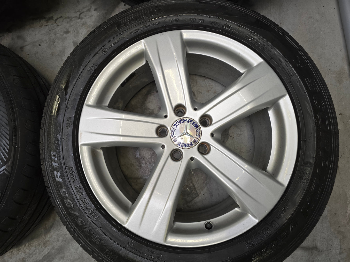 Mercedes Vito 18 inch velgen zomerbanden NIEUW 5x112