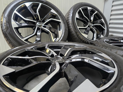 DEMO Audi Q3 A6 19 inch velgen zomerbanden 5x112