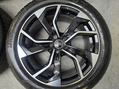 DEMO Audi Q3 A6 19 inch velgen zomerbanden 5x112