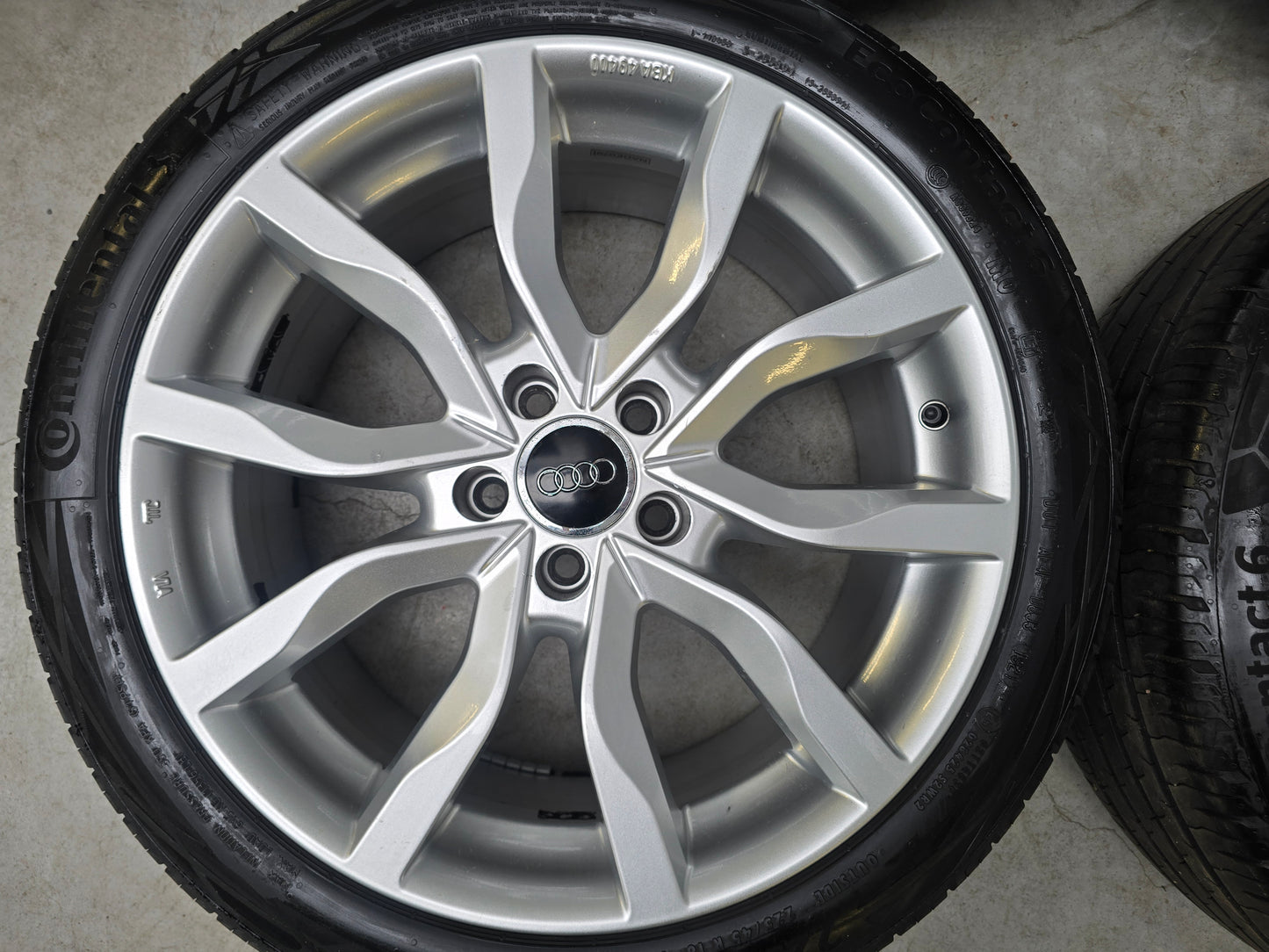 Audi Q2 18 inch Continental zomerbanden 5x112