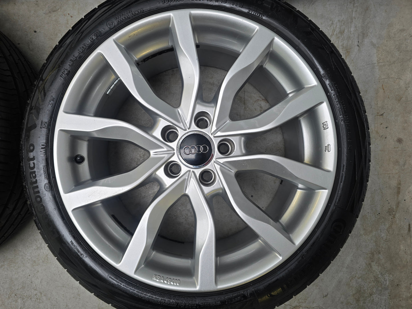Audi Q2 18 inch Continental zomerbanden 5x112