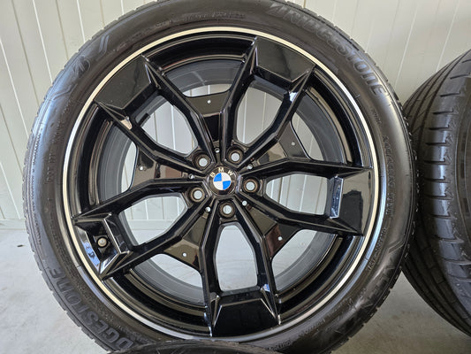 BMW X3 X4 G01 G02 20 inch OEM velgen breedset demo zomerbanden