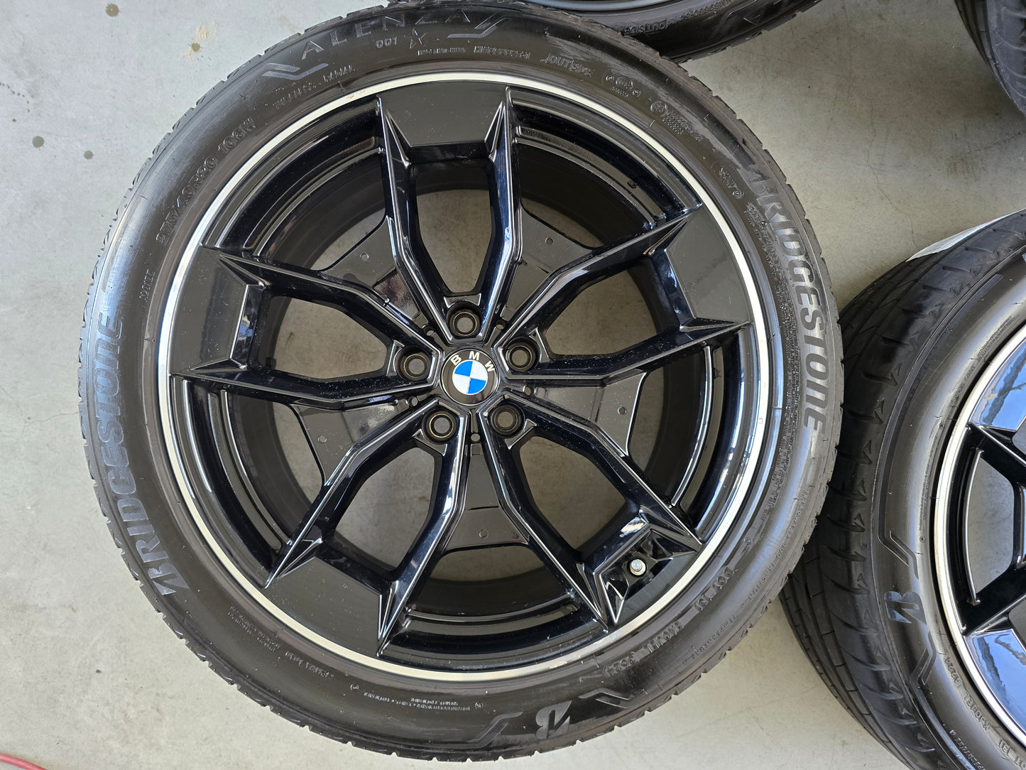 BMW X3 X4 G01 G02 20 inch OEM velgen breedset demo zomerbanden