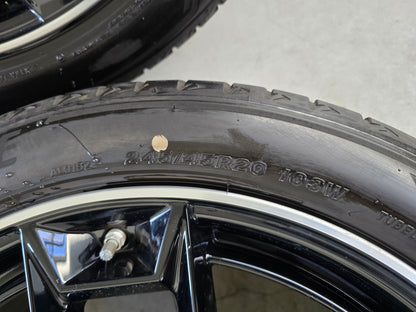 BMW X3 X4 G01 G02 20 inch OEM velgen breedset demo zomerbanden